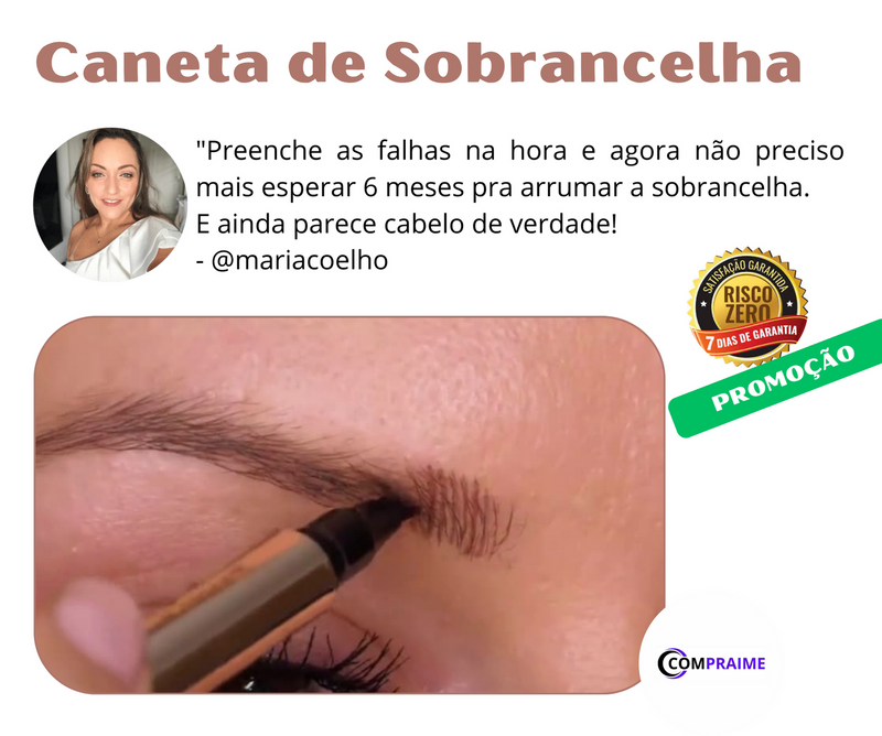 BLACK FRIDAY PROMOÇÃO Caneta Sobrancelha + FRETE GRÁTIS..