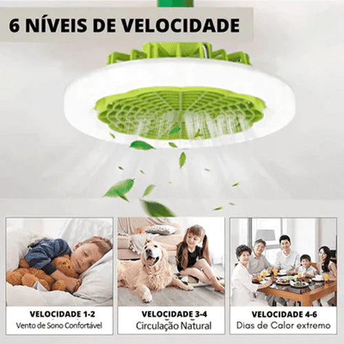 Luminárias LED com Ventilador | FanMaster