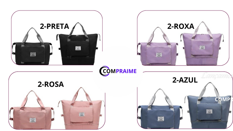 PROMOÇÃO COMPRE  1 e leve 2 + FRETE GRÁTIS ( Bolsa Impermeável) DOBRÁVEL