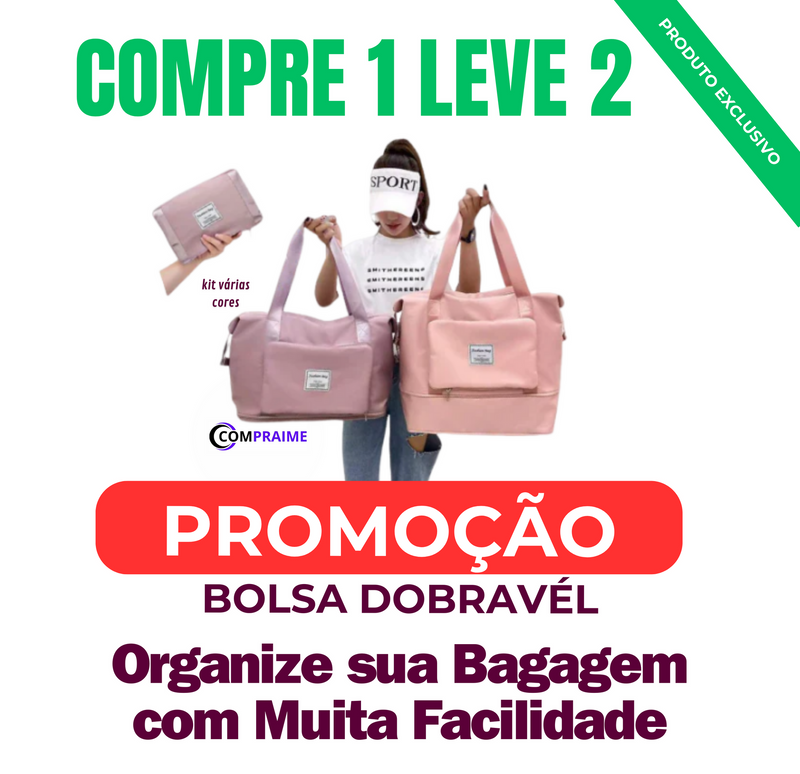 PROMOÇÃO COMPRE  1 e leve 2 + FRETE GRÁTIS ( Bolsa Impermeável) DOBRÁVEL